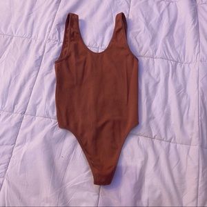 FOREVER 21 Plain Straps Bodysuit